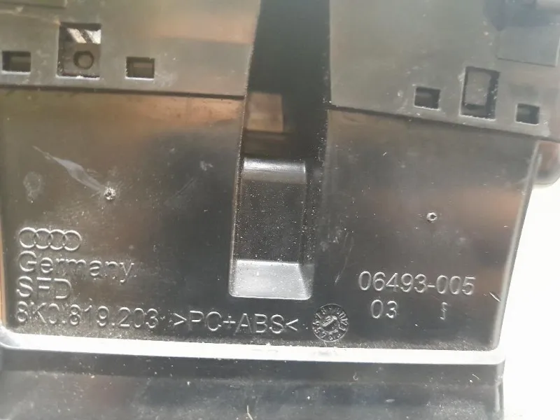 Griglia Condotto ARIA Cruscotto Centrale 06493005 Audi A4 8K2 2008