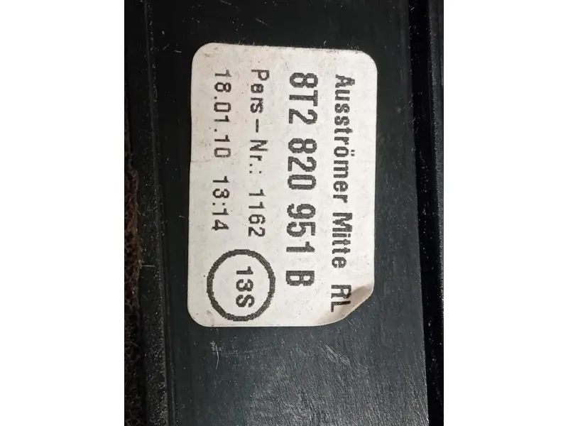 Griglia Condotto ARIA Cruscotto Centrale 8T2 820 951 B Audi A4 8K2 2012