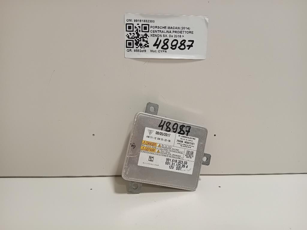 Centralina Proiettore Xenon SX 99161832303 Porsche Macan I 2014