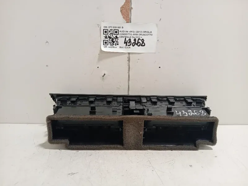 Griglia Condotto ARIA Cruscotto Centrale 8T2 820 951 B Audi A4 8K2 2012