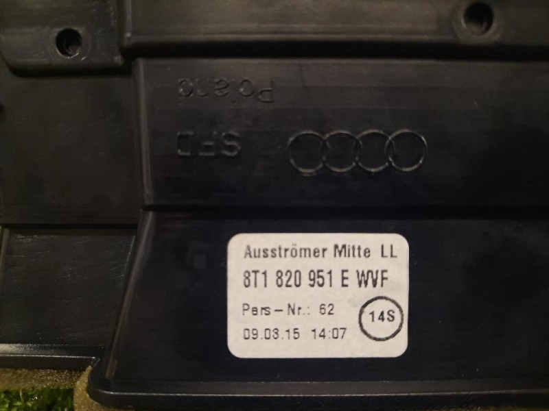 Griglia Condotto ARIA Cruscotto Centrale 8T1820951EWVF Audi A4 8K5 Avant 2012