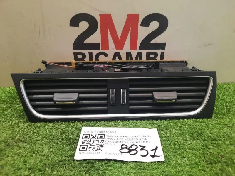 Griglia Condotto ARIA Cruscotto Centrale 8T1820951EWVF Audi A4 8K5 Avant 2012