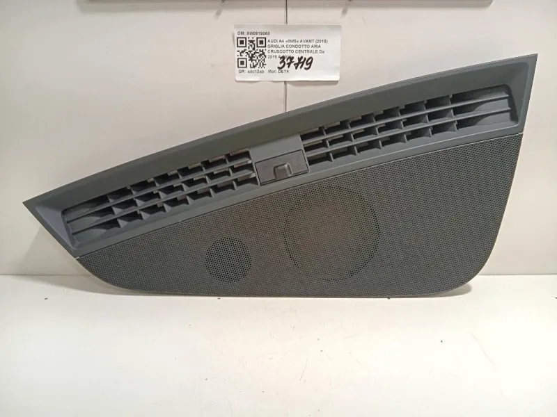 Griglia Condotto ARIA Cruscotto Centrale 8W0919068 Audi A4 8W5 Avant 2015