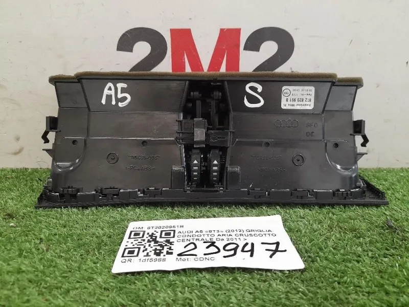 Griglia Condotto ARIA Cruscotto Centrale 8T2820951B Audi A5 8T3 2012