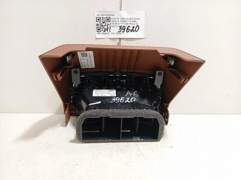 Griglia Condotto ARIA Cruscotto Centrale 4K0 819 203D Audi A6 4GD Avant 2016