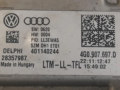 Centralina Proiettori Xenon 4G0907697D Audi A5 8T3 2012