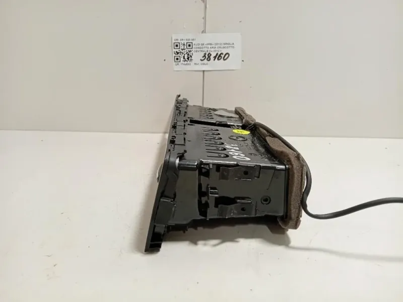 Griglia Condotto ARIA Cruscotto Centrale 8R1820951LLBFS Audi Q5 8RB 2012