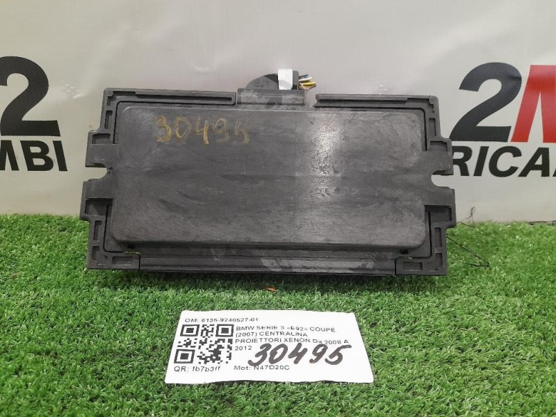Centralina Proiettori Xenon 6135-9240527-01 Bmw Serie 3 E92 Coupe 2007