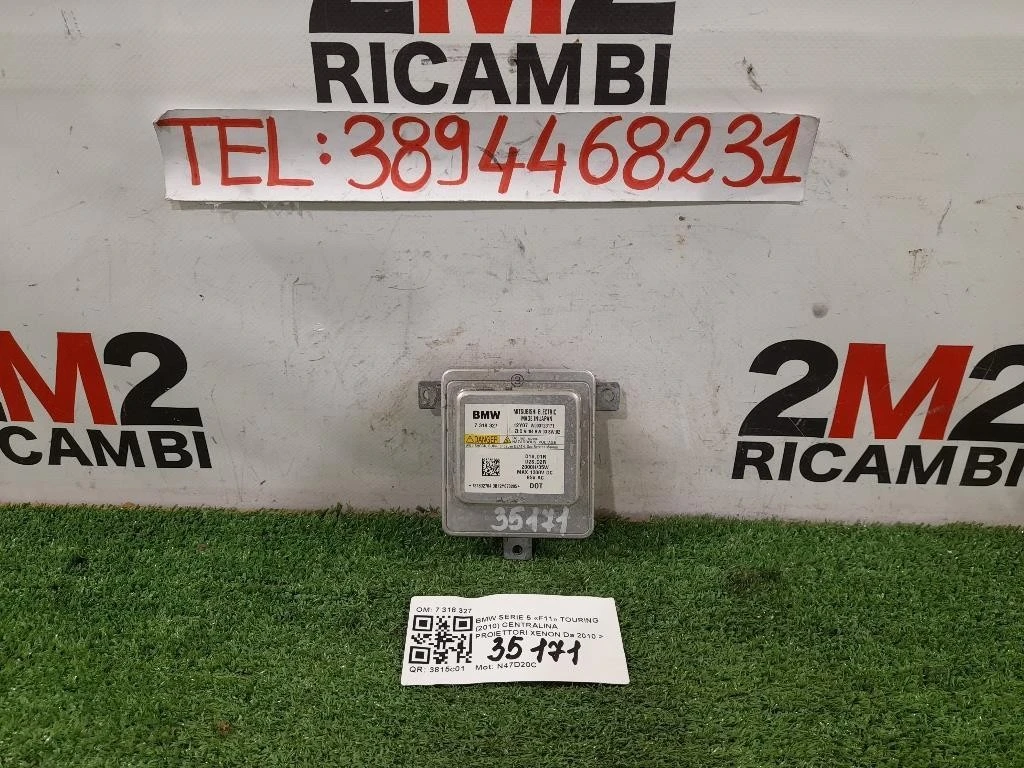 Centralina Proiettori Xenon 7 318 327 Bmw Serie 5 F11 Touring 2010