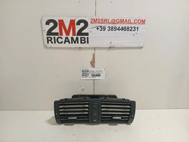 Griglia Condotto ARIA Cruscotto Centrale 7059189 Bmw Serie 1 E87 Berlina 2005