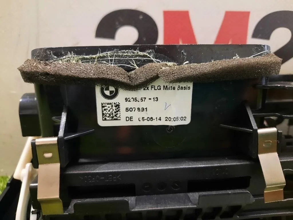 Griglia Condotto ARIA Cruscotto Centrale 9205357 Bmw Serie 1 F20 Berlina 2012