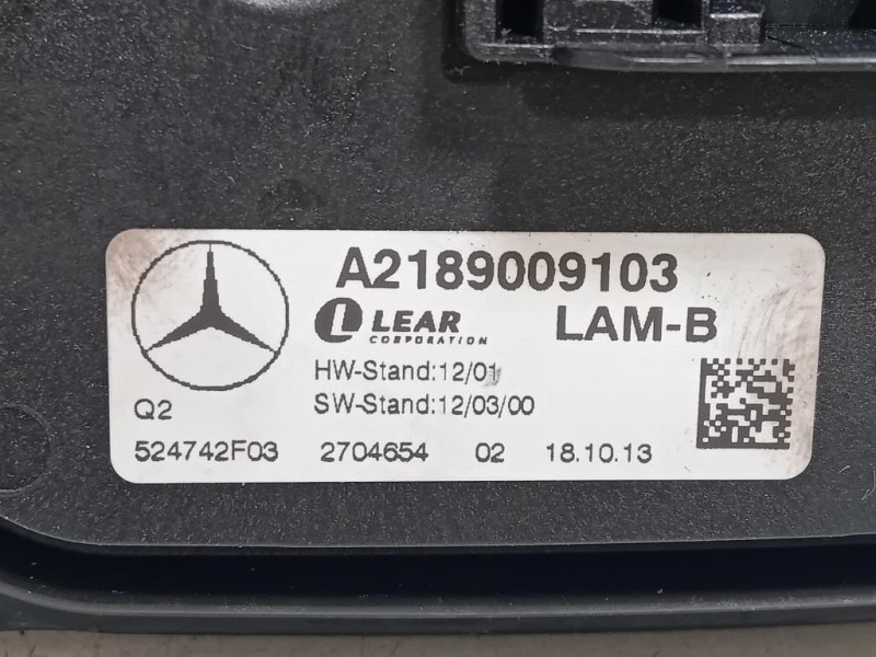 Centralina Proiettori Xenon A2184602018 Mercedes Classe B W246 2012
