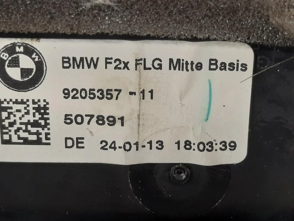 Griglia Condotto ARIA Cruscotto Centrale 9205357-11 Bmw Serie 1 F20 Berlina 2012