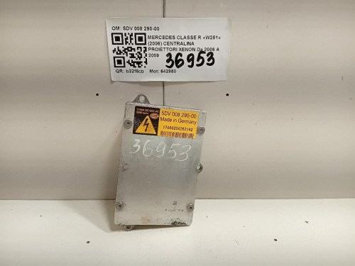 Centralina Proiettori Xenon 5DV 008 290-00 Mercedes Classe R W251 2006