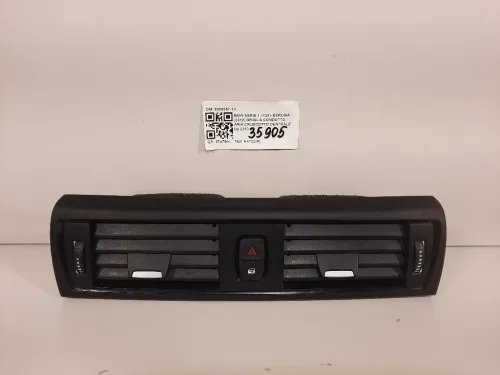 Griglia Condotto ARIA Cruscotto Centrale 9205357-13 Bmw Serie 1 F20 Berlina 2012