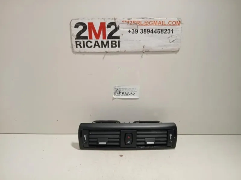 Griglia Condotto ARIA Cruscotto Centrale 9205357-11 Bmw Serie 1 F20 Berlina 2012