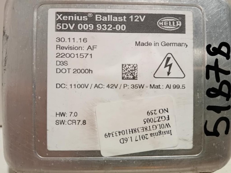 Assale ANT 3502HS Citroen C5 III 2008