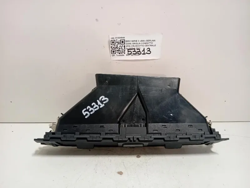 Griglia Condotto ARIA Cruscotto Centrale 91304649 Bmw Serie 3 E90 Berlina 2005