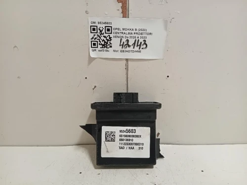 Centralina Proiettori Xenon 95245603 Opel Mokka B 2020