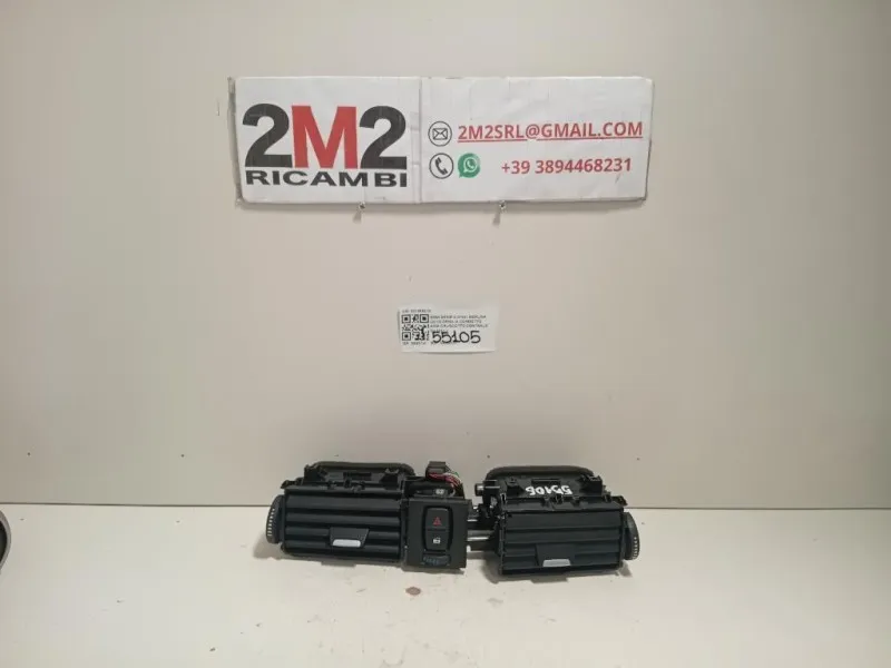 Griglia Condotto ARIA Cruscotto Centrale 921855215 Bmw Serie 3 F30 Berlina 2012