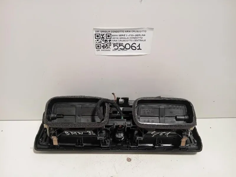 Griglia Condotto ARIA Cruscotto Centrale 931794404 Bmw Serie 3 F30 Berlina 2012