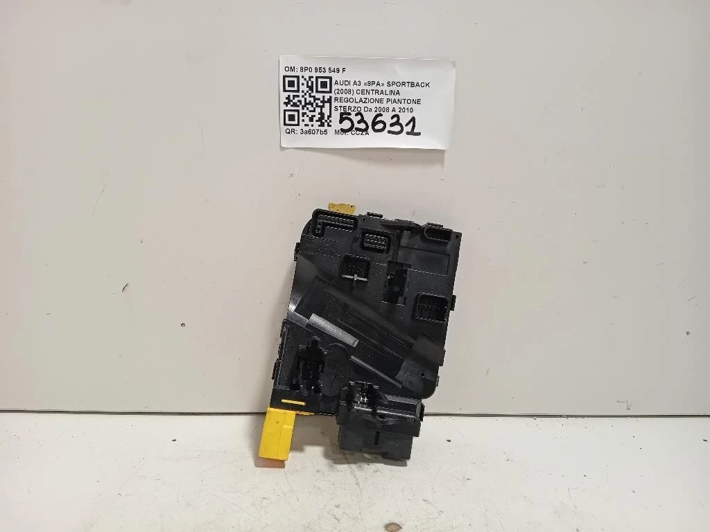 Centralina Regolazione Piantone Sterzo 8P0 953 549 F Audi A3 8PA Sportback 2008