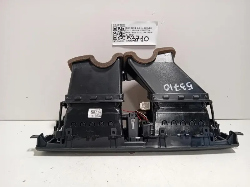 Griglia Condotto ARIA Cruscotto Centrale 49192897 Bmw Serie 5 F10 Berlina 2012