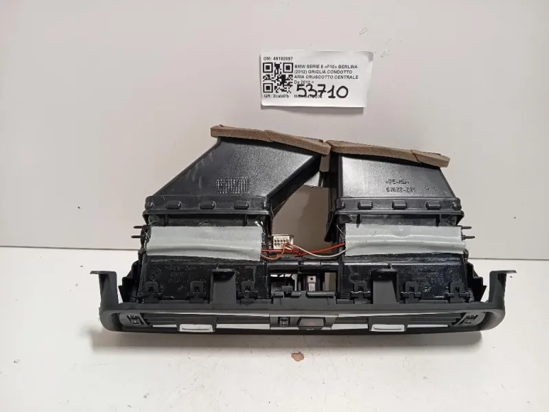 Griglia Condotto ARIA Cruscotto Centrale 49192897 Bmw Serie 5 F10 Berlina 2012