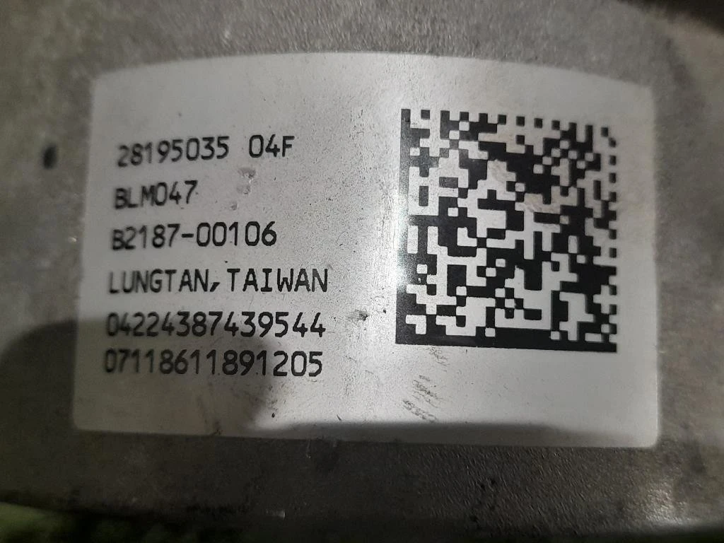 Centralina Regolazione Piantone Sterzo 28195035 04F Fiat Panda II 2012