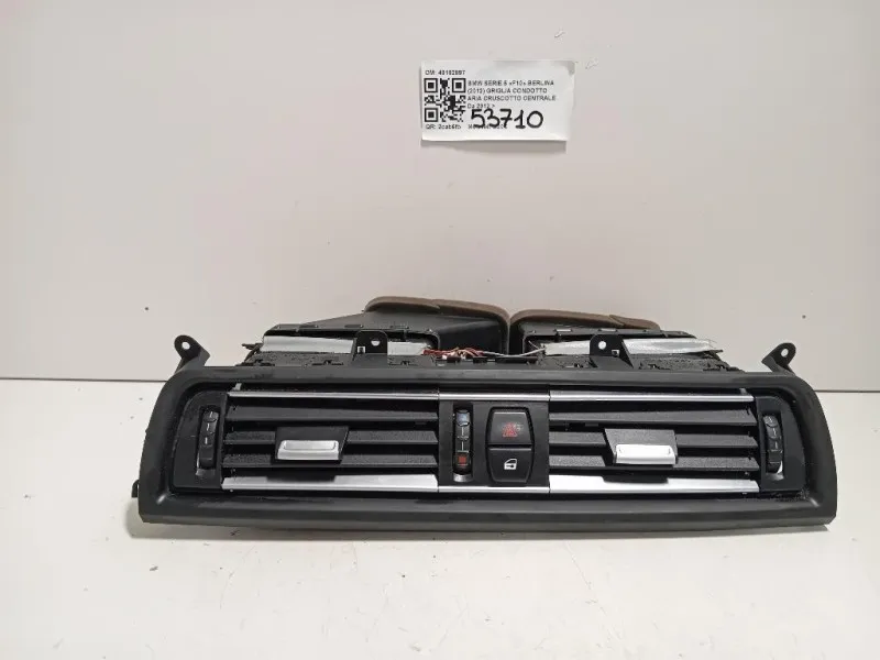Griglia Condotto ARIA Cruscotto Centrale 49192897 Bmw Serie 5 F10 Berlina 2012