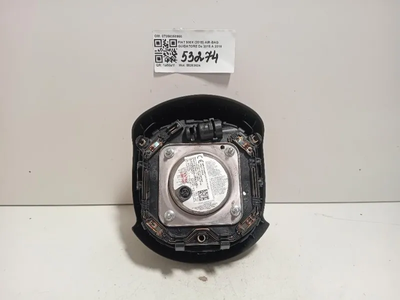 Air-bag Guidatore 07356350950 Fiat 500X 2015