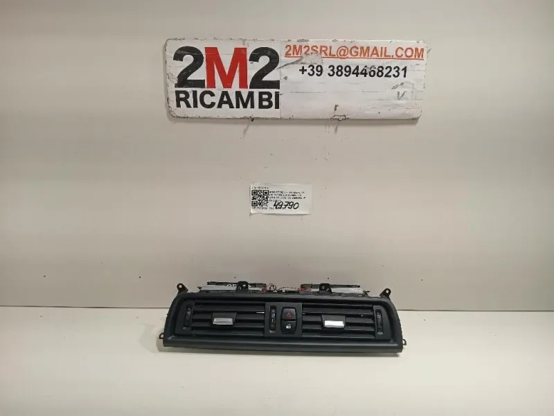 Griglia Condotto ARIA Cruscotto Centrale 16828110 Bmw Serie 5 F10 Berlina 2012