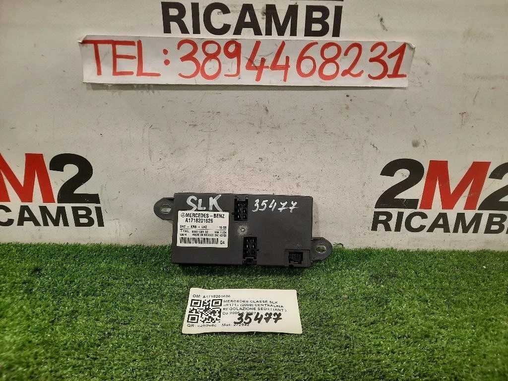 Centralina Regolazione Sedili ANT A1718201626 CENTRALINA SEDILI Mercedes Classe SLK R171 2008