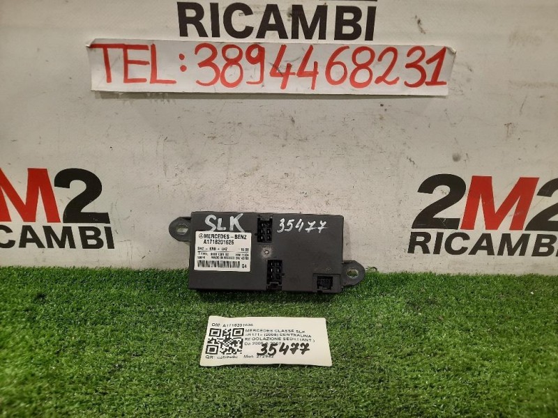 Centralina Regolazione Sedili ANT A1718201626 CENTRALINA SEDILI Mercedes Classe SLK R171 2008