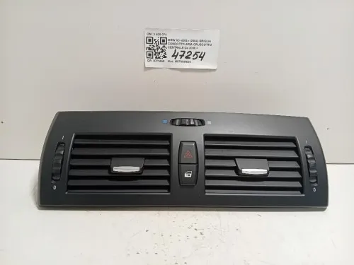 Griglia Condotto ARIA Cruscotto Centrale 3 400 074 Bmw X3 E83 2004