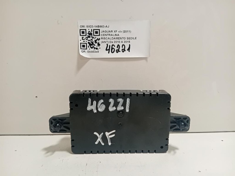 Centralina Riscaldamento Sedile ANT 8X23-14B663-AJ Jaguar XF I 2011