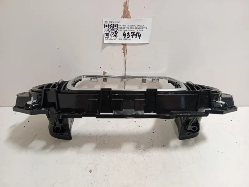 Griglia Condotto ARIA Cruscotto Centrale 3121419001 Fiat 500 II 2008
