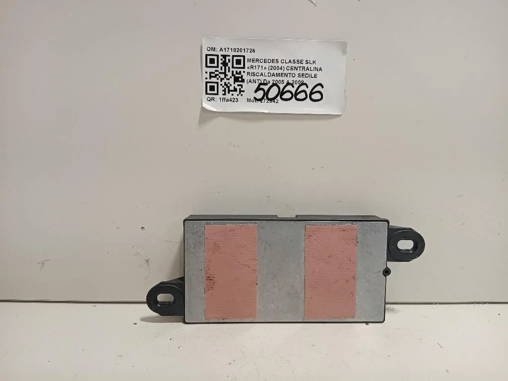 Centralina Riscaldamento Sedile ANT A1718201726 Mercedes Classe SLK R171 2004