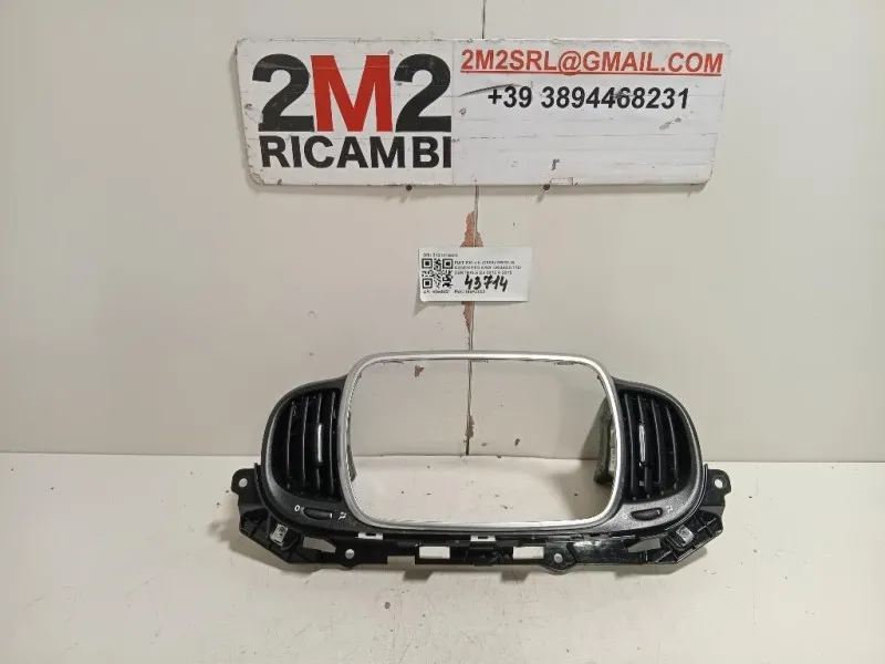 Griglia Condotto ARIA Cruscotto Centrale 3121419001 Fiat 500 II 2008