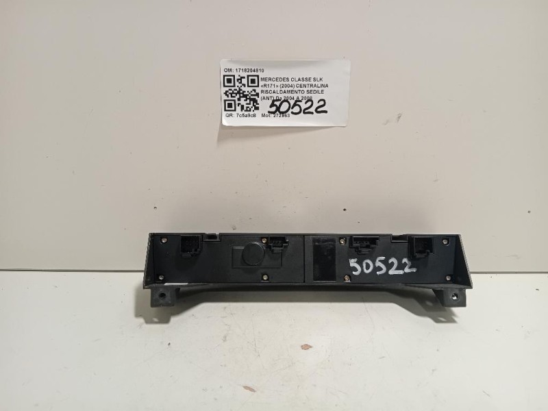 Centralina Riscaldamento Sedile ANT 1718204810 Mercedes Classe SLK R171 2004