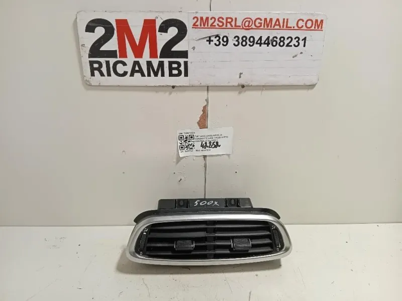 Griglia Condotto ARIA Cruscotto Centrale 735572564 Fiat 500X 2022