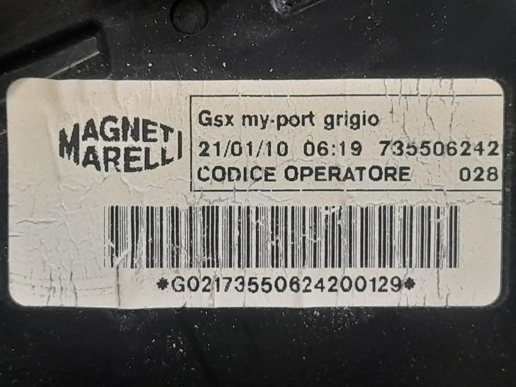 Griglia Condotto ARIA Cruscotto Centrale 735506242 Fiat Grande Punto 2009