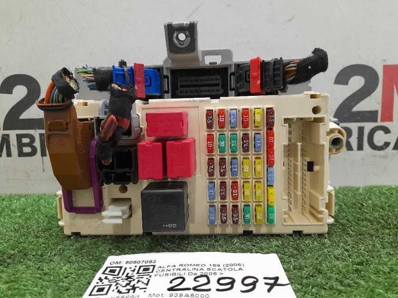 Griglia Condotto ARIA Cruscotto Centrale 735506242 Fiat Grande Punto 2009