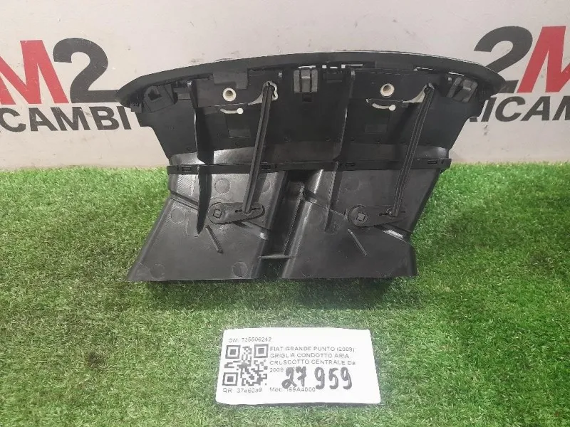 Griglia Condotto ARIA Cruscotto Centrale 735506242 Fiat Grande Punto 2009