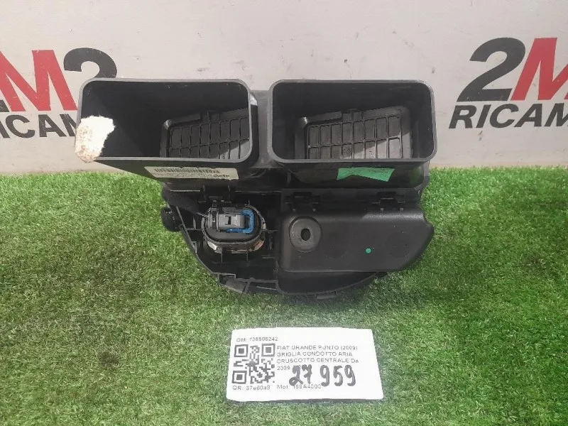 Griglia Condotto ARIA Cruscotto Centrale 735506242 Fiat Grande Punto 2009