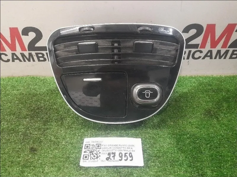 Griglia Condotto ARIA Cruscotto Centrale 735506242 Fiat Grande Punto 2009