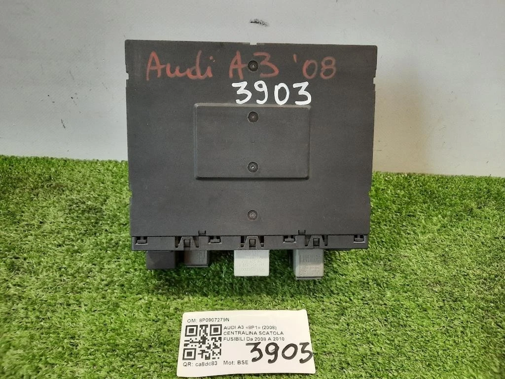 Centralina Scatola Fusibili 8P0907279N CONFORT COMFORT Audi A3 8P1 2008