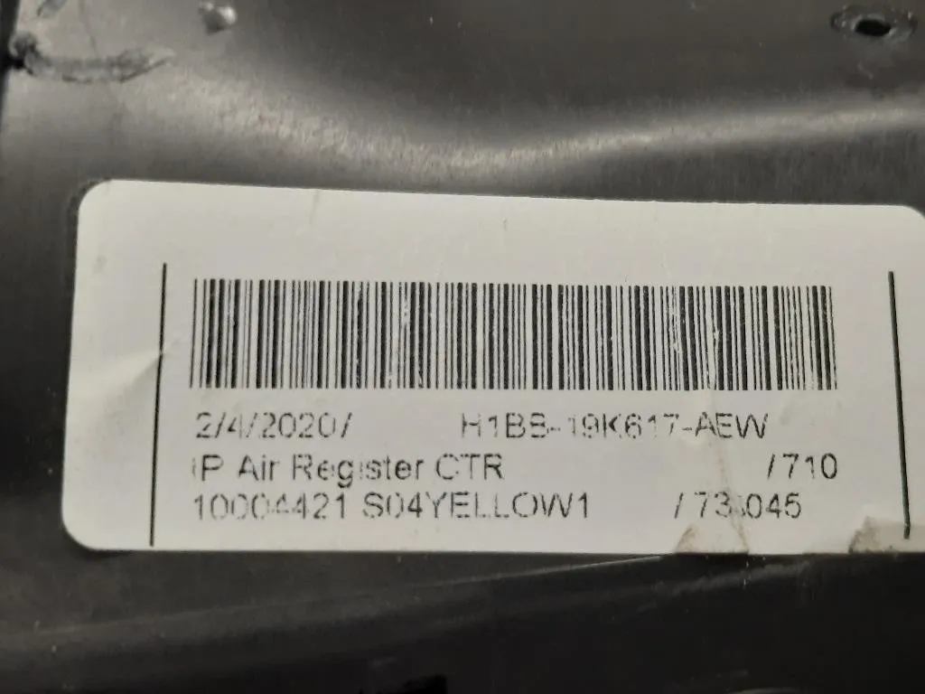 Griglia Condotto ARIA Cruscotto Centrale H1BB-19K617-AEW Ford Fiesta VI 2008