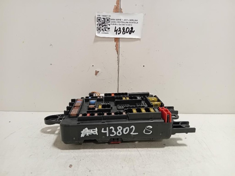 Centralina Scatola Fusibili 106887-10 Bmw Serie 1 E87 Berlina 2005