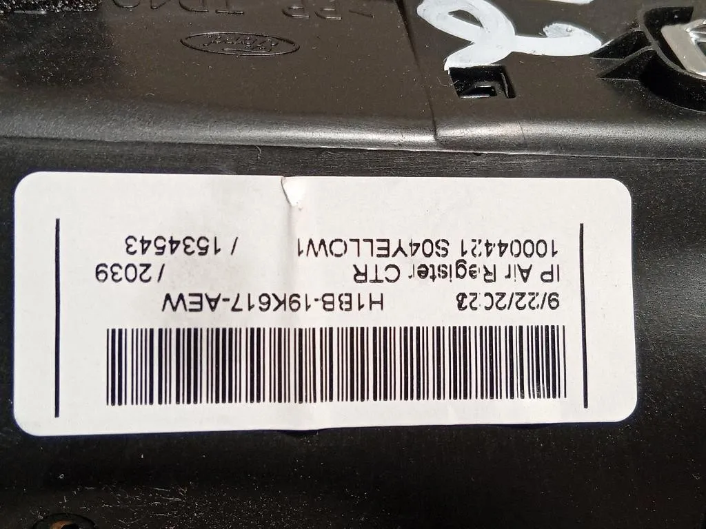 Griglia Condotto ARIA Cruscotto Centrale H1BB-19K617-AEW Ford PUMA II 2024